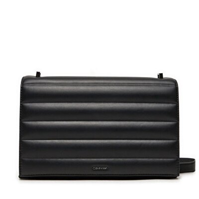 LINE QUILT MD CONV SHOULDER BAG