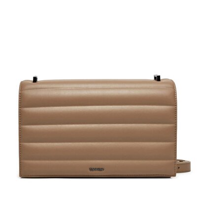 LINE QUILT MD CONV SHOULDER BAG