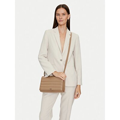 LINE QUILT MD CONV SHOULDER BAG