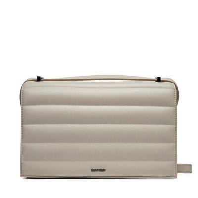 LINE QUILT MD CONV SHOULDER BAG