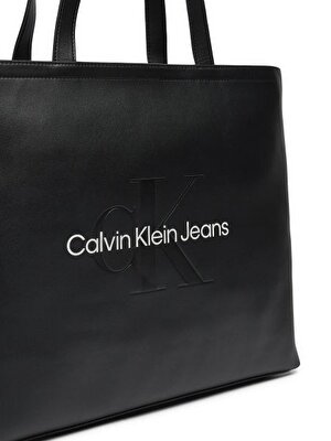 SCULPTED SLIM TOTE34 MONO