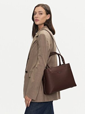 CK BUSINESS MEDIUM TOTE_SAFFIANO