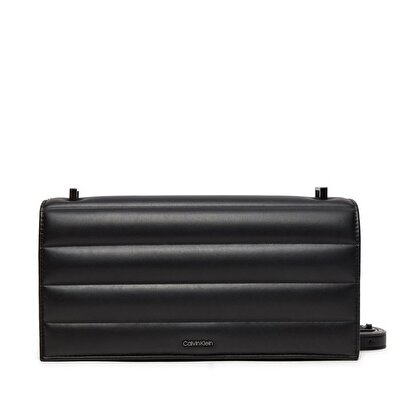 LINE QUILT SM CONV SHOULDER BAG