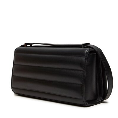 LINE QUILT SM CONV SHOULDER BAG