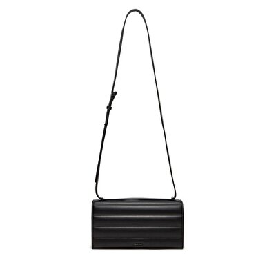 LINE QUILT SM CONV SHOULDER BAG