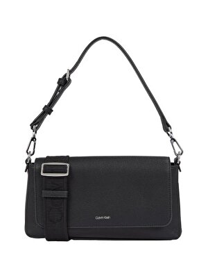 CK MUST CONV SHLDER BAG_CAVIAR