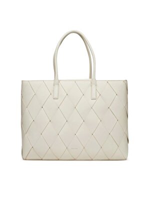 CK WOVEN MEDIUM SHOPPER