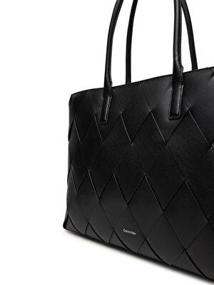 CK WOVEN MEDIUM SHOPPER