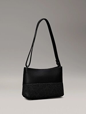 CK MIXMEDIA CONV BAG_RAFFIA