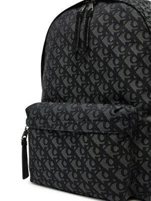 UNSTRUCTURED MONOGRAM BACKPACK 4