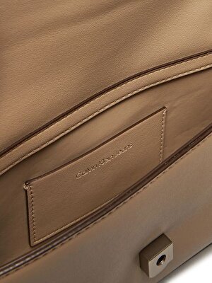 SCULPTED FLAP SHOULDER POUCH