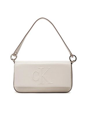 SCULPTED FLAP SHOULDER POUCH