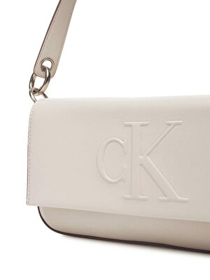 SCULPTED FLAP SHOULDER POUCH