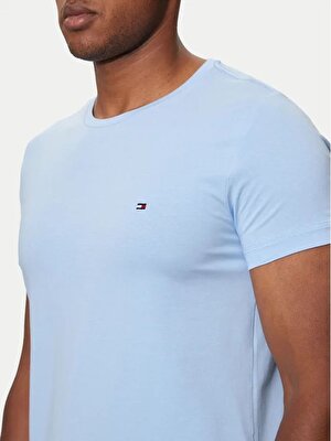 T shirt tommy hilfiger bleu marine sales