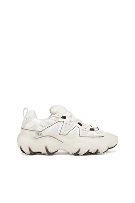 Diesel Erkek Logo Detaylı Beyaz Sneaker (S-PROTOTYPE)