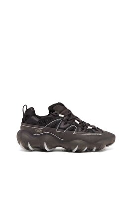 Diesel Erkek Logo Detaylı Siyah Sneaker (S-PROTOTYPE)