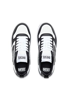 Diesel Erkek Logo Detaylı Beyaz Sneaker (S-UKIYO)