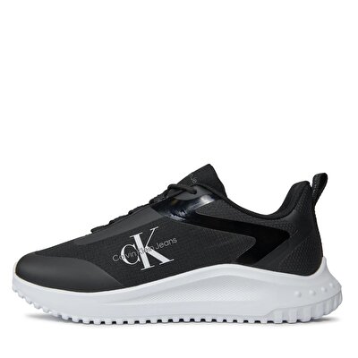 Calvin Klein Erkek Logo Detaylı Siyah Ayakkabı