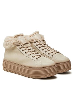 BOLD PLATF LOW LACEUP MG LTH