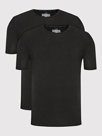 Calvin Klein Erkek 2'li Siyah T-Shirt