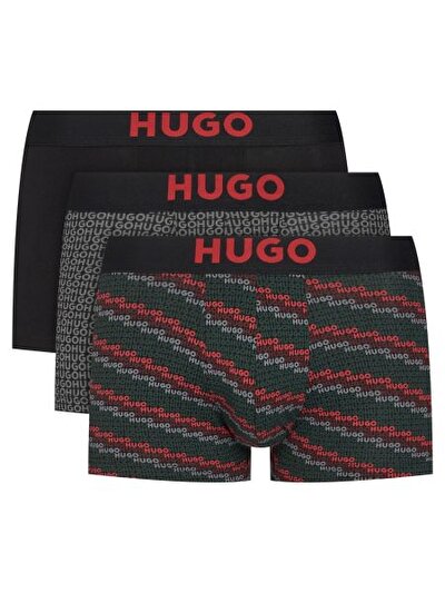 SİYAH 3'LÜ PAKET ERKEK BOXER