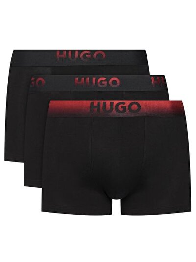 SİYAH 3'LÜ PAKET ERKEK BOXER