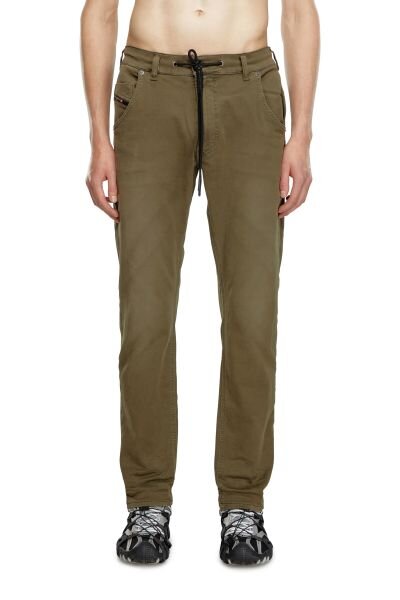 Diesel Erkek Slim Fit Haki Jean (KROOLEY-E-NE-S21)