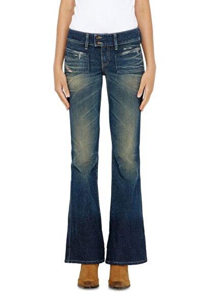 KOYU MAVİ KADIN D-HUSH BOOTCUT JEAN PANTOLON