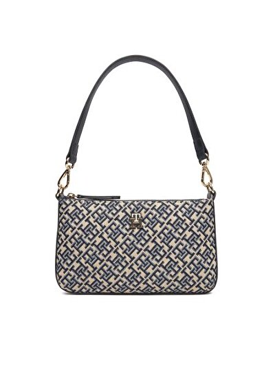 TH JACQUARD SHOULDER POUCH