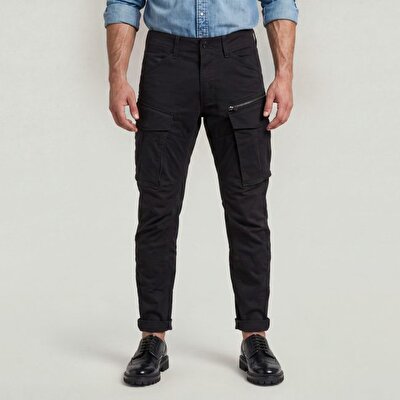 SİYAH ERKEK TAPERED PANTOLON