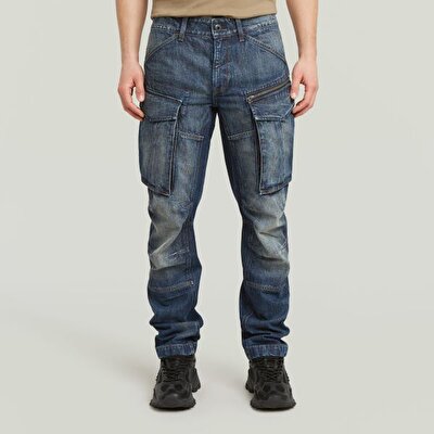 Rovic zip 3d regular tapered denim
