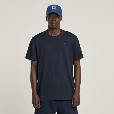 LACİVERT LOGOLU ERKEK T-SHIRT