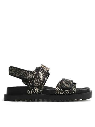 FABELIS SİYAH KADIN SANDALET