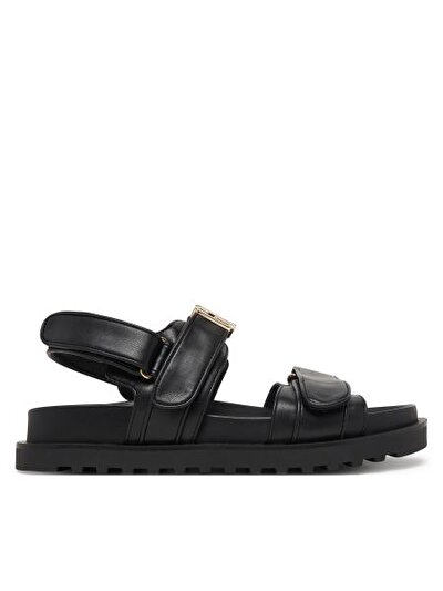 FABELIS SİYAH KADIN SANDALET