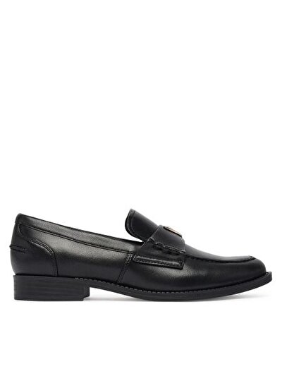 SİYAH KADIN LOAFER BELISO