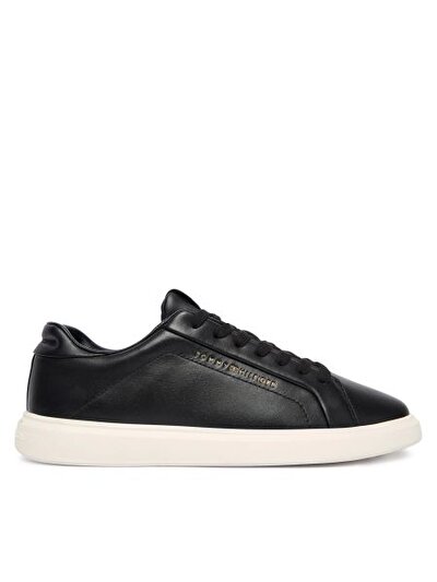 SİYAH KADIN SNEAKER ICON COURT LIGHT WEIGHT SHINNY