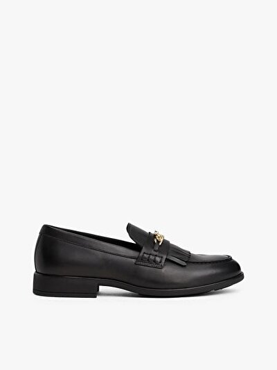 TH CHAIN FRINGE LEATHER LOAFER