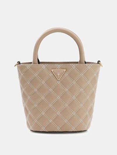 GIULLY BEJ KADIN MINI TOTE ÇANTA