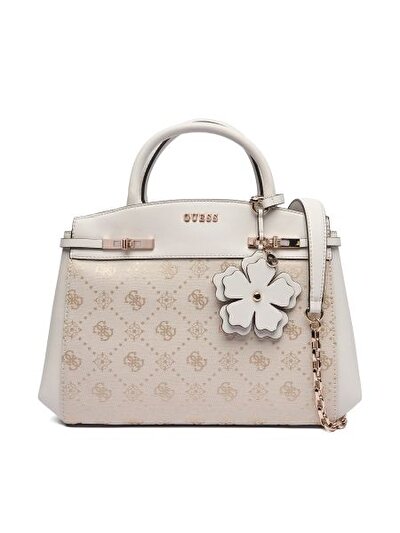 MELINDA LOGO BEJ KADIN EL ÇANTASI