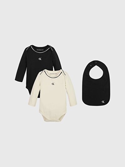 MONOGRAM LS BODY BIB GIFTPACK