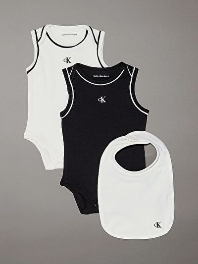 MONOGRAM SLVLS BODY BIB GIFTPACK