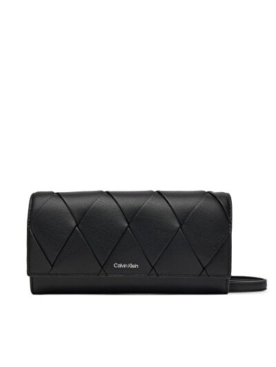CK WOVEN CONVERTIBLE WALLET BAG