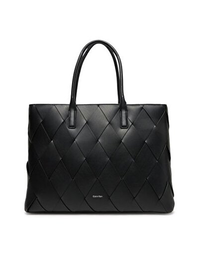 CK WOVEN MEDIUM SHOPPER