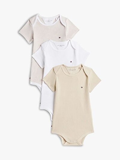 BEJ BEBEK 3'LÜ PAKET BODY SETİ