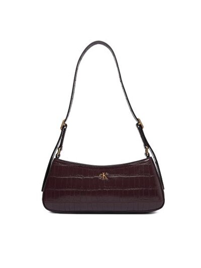 CK CROC SMALL SHOULDER BAG