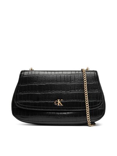 CK CROC CONV CHAIN MEDIUM BAG