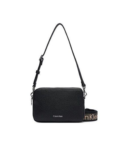 WEBBING 2X STRAP SİYAH KADIN CAMERA BAG ÇANTA
