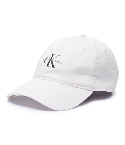 BEYAZ LOGOLU ERKEK ŞAPKA