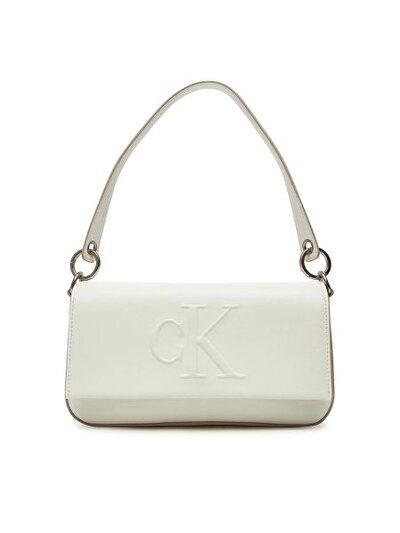 SCULPTED FLAP SHOULDER POUCH