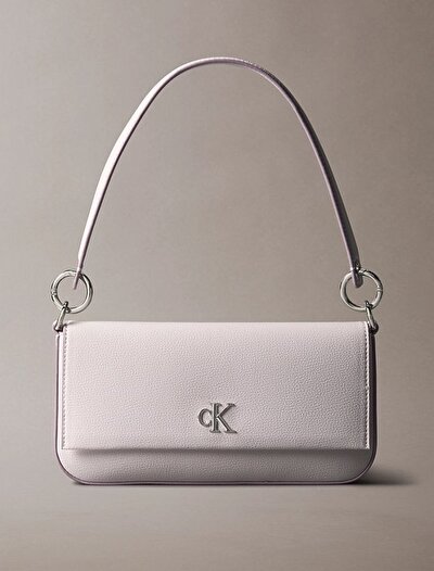 MINIMAL MONOGRAM SHOULDER POUCH